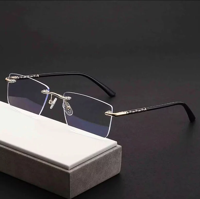 Rimless Frame, Black Temples